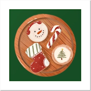 Cookies Christmas Posters and Art